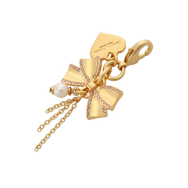 ピンク | ガーリーリボン ファスナーチャーム | Samantha Thavasa Petit Choice