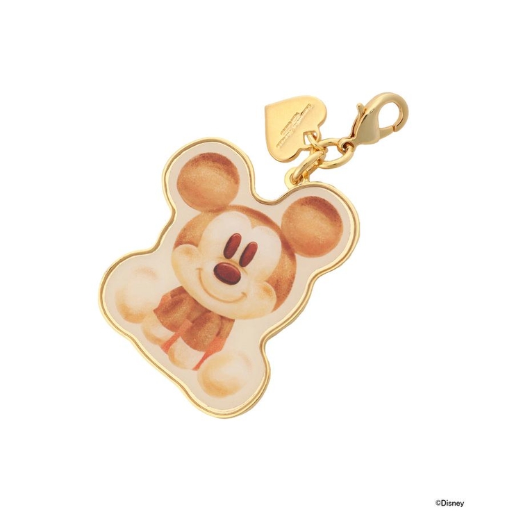 ゴールド | ディズニー『Nuiパン』コレクション 「ミッキーマウス」ファスナーチャーム | Samantha Thavasa Petit Choice