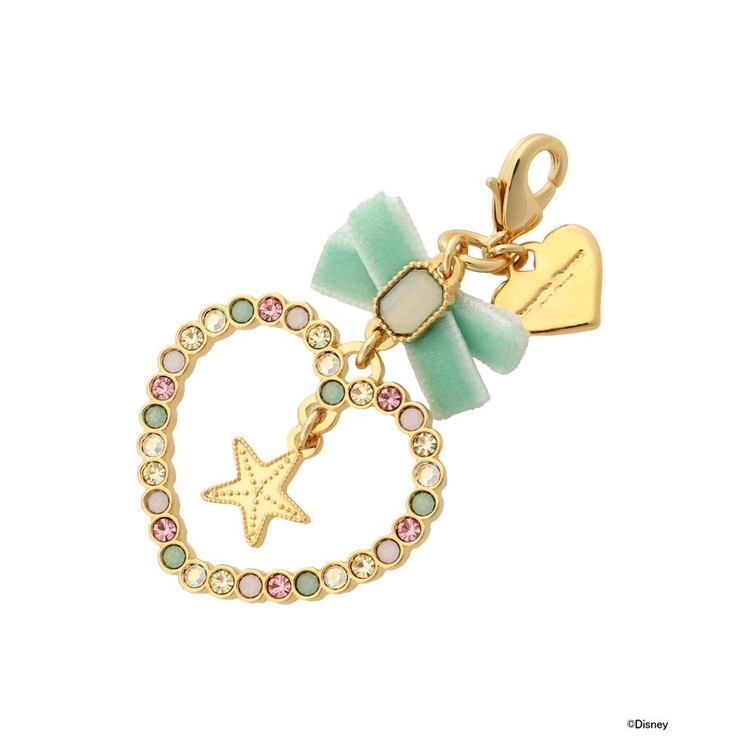 ゴールド | 「ディズニープリンセスコレクション」ファスナーチャーム(アリエル) | Samantha Thavasa Petit Choice