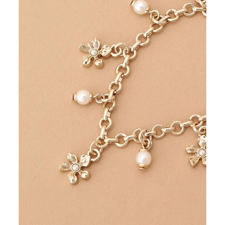 ゴールドフラワーバッグチャーム | Samantha Thavasa | 詳細画像1 