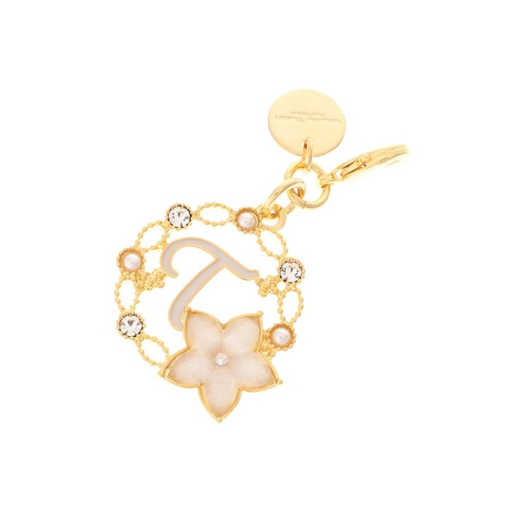 ゴールド | スノーフラワーファスナーチャーム T | Samantha Thavasa Petit Choice