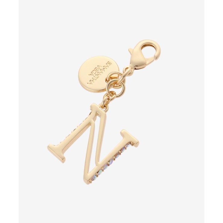 ゴールド | サイドビジューイニシャルファスナートップ(N) | SAMANTHAVEGA