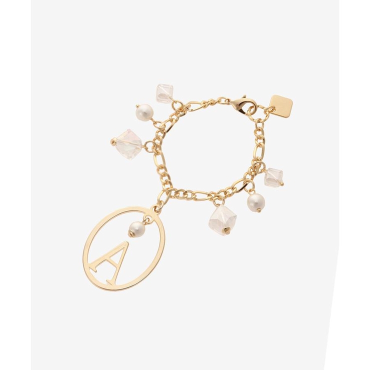 オーバルパールイニシャルチャームＡ | & chouette | 詳細画像1 