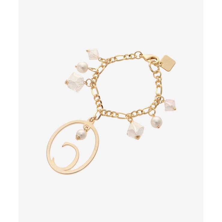 オーバルパールイニシャルチャームＣ | & chouette | 詳細画像1 