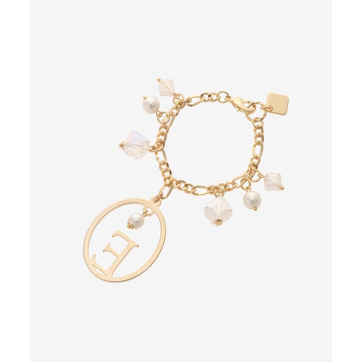 オーバルパールイニシャルチャームＥ | & chouette | 詳細画像1 