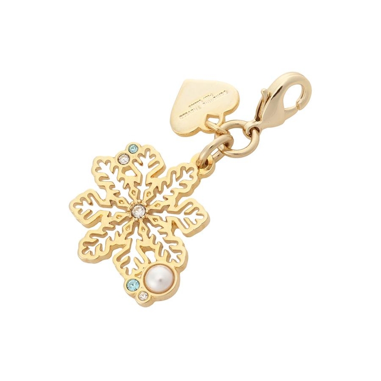 ゴールド | スノークリスタル ファスナーチャーム | Samantha Thavasa Petit Choice