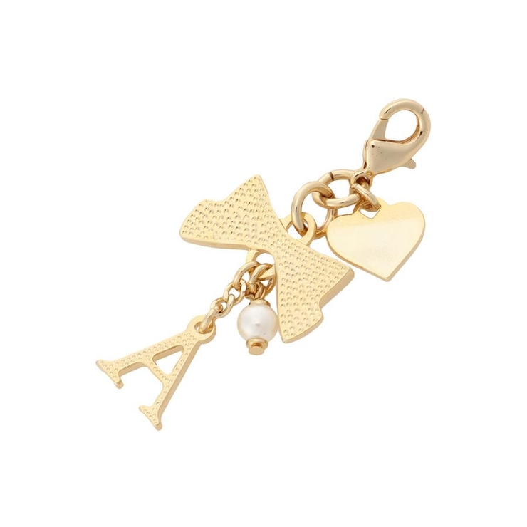 リボンイニシャルファスナーチャーム(A) | Samantha Thavasa Petit Choice | 詳細画像2 