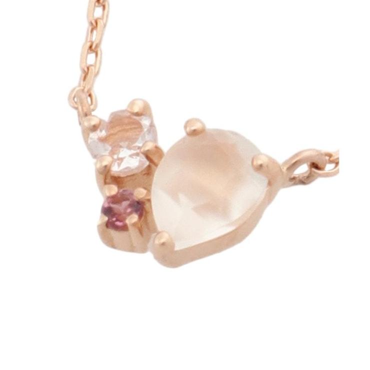 K10 PG ムーンストーンネックレス≪6月 誕生石≫ | Samantha Tiara | 詳細画像2 