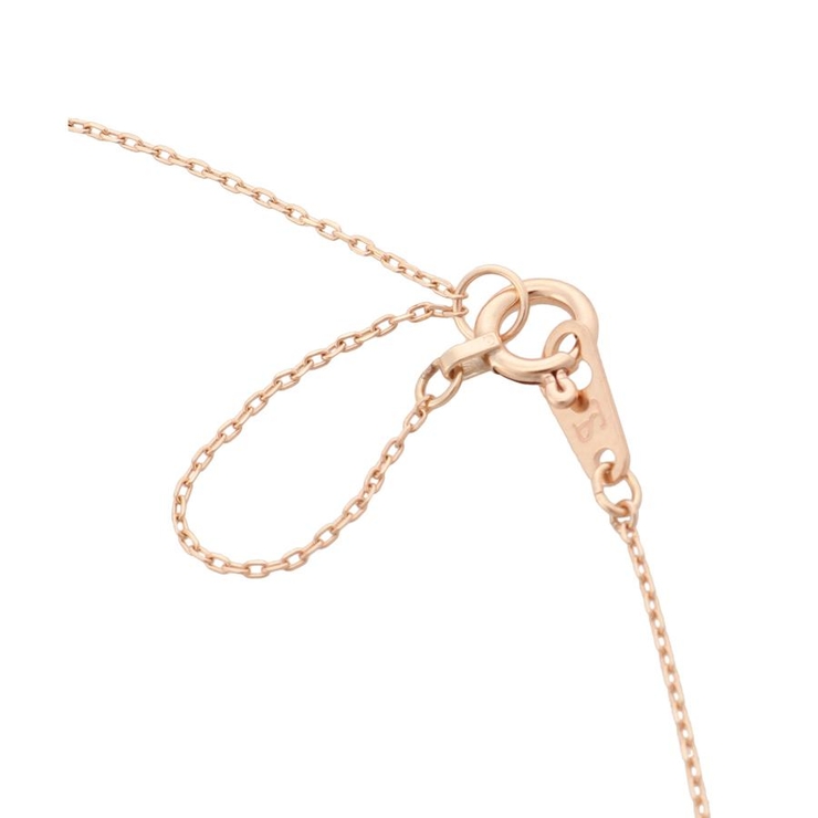 K10PG モルガナイトフラワーモチーフネックレス≪4月 誕生石≫ | Samantha Tiara | 詳細画像3 