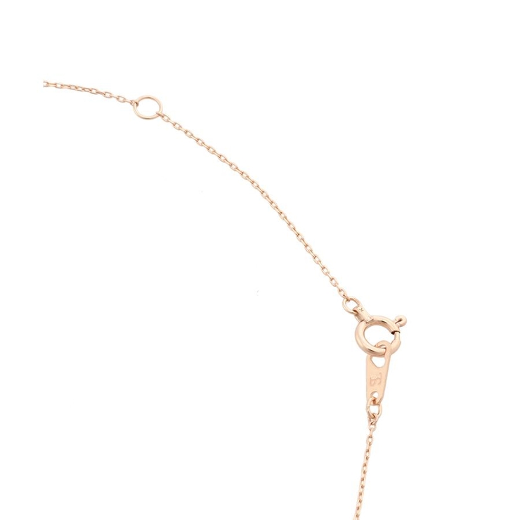 K10PG モルガナイトフラワーモチーフネックレス≪4月 誕生石≫ | Samantha Tiara | 詳細画像2 