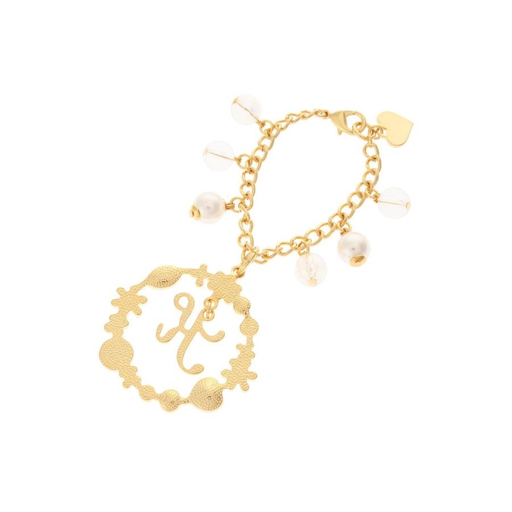 フラワーイニシャル バッグチャーム K | Samantha Thavasa Petit Choice | 詳細画像1 