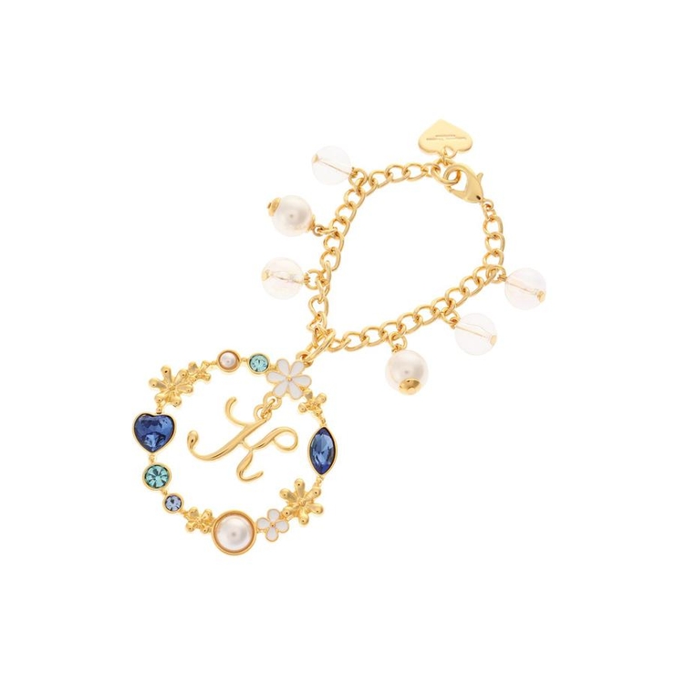 ゴールド | フラワーイニシャル バッグチャーム K | Samantha Thavasa Petit Choice