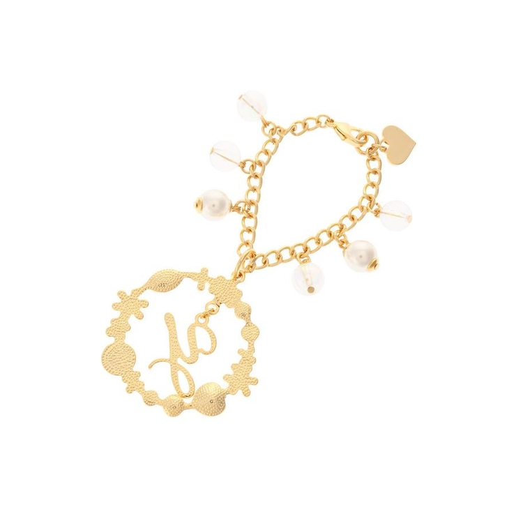 フラワーイニシャル バッグチャーム Y | Samantha Thavasa Petit Choice | 詳細画像1 