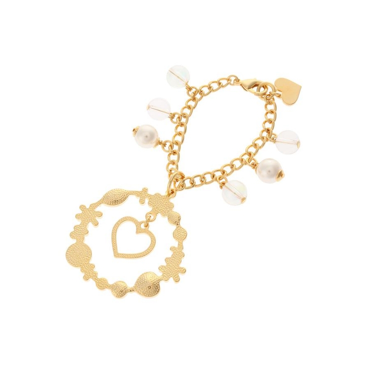 フラワーハート バッグチャーム | Samantha Thavasa Petit Choice | 詳細画像1 