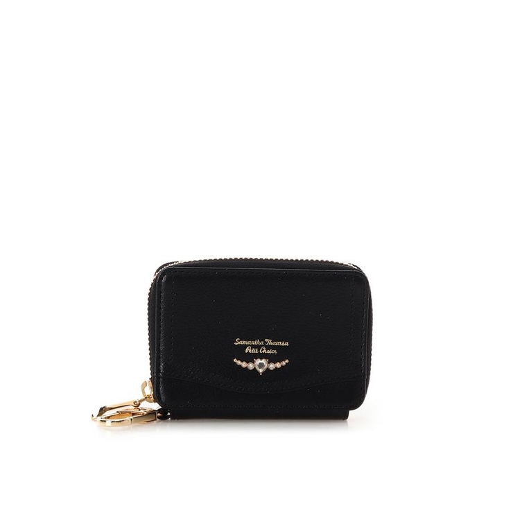 ブラック | クリアハートビジュー キーケース | Samantha Thavasa Petit Choice