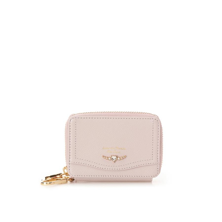 ピンク | クリアハートビジュー キーケース | Samantha Thavasa Petit Choice