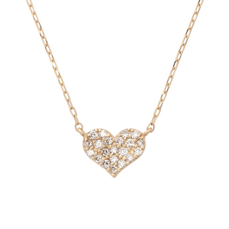 K18 YG パーフェクトハートインフィニティネックレス（小） | Samantha Tiara | 詳細画像1 