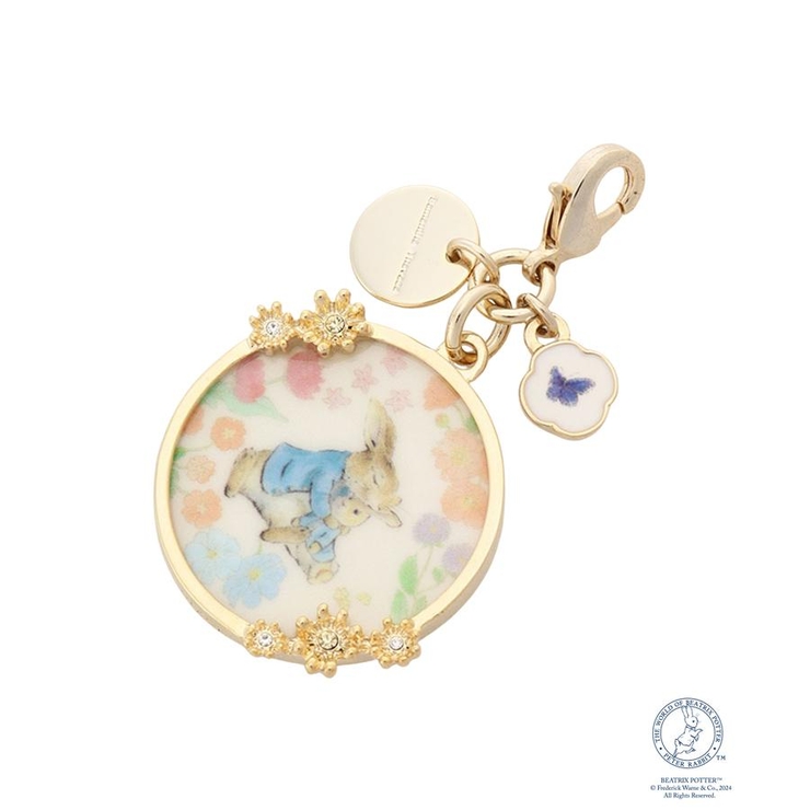 完売☆サマンサタバサ【ピーターラビット】ファスナーチャーム　新品 ピーターラビット(TM)」コラボレーション ファスナーチャーム
