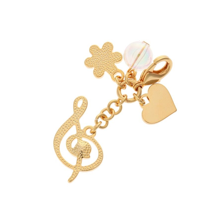 フラワーイニシャル ファスナーチャーム S | Samantha Thavasa Petit Choice | 詳細画像1 