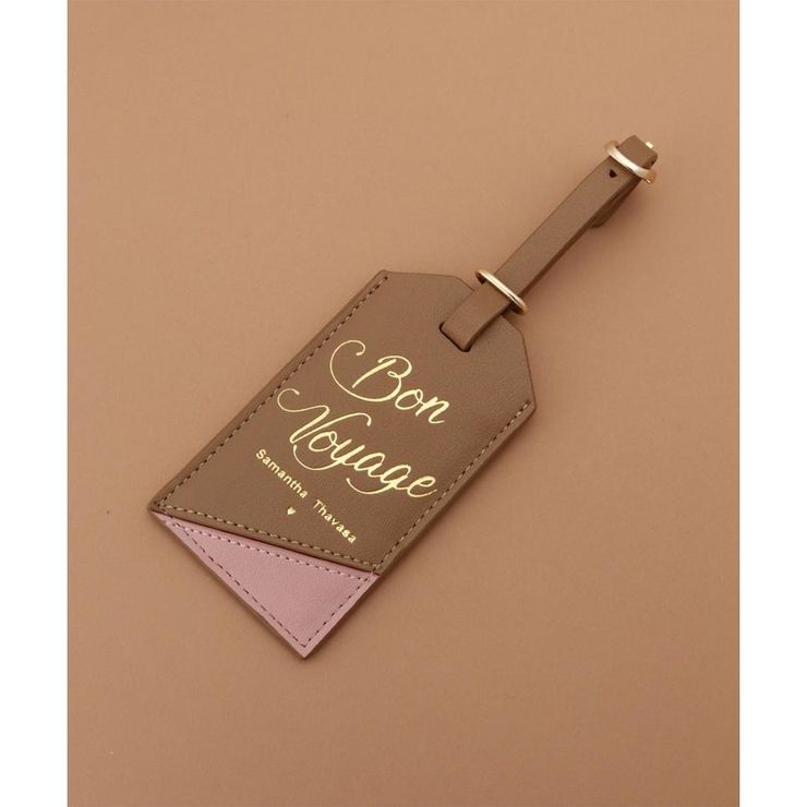 ベージュ | ST Travel ネームタグチャーム | Samantha Thavasa