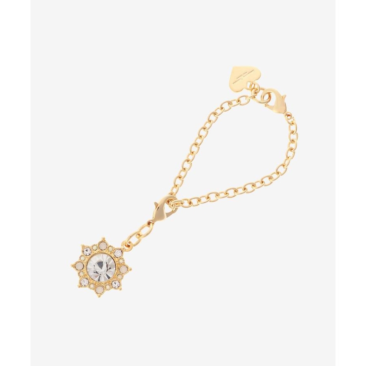 ゴールド | ジュエリーモチーフバッグチャーム クリスタル | Samantha Thavasa Petit Choice