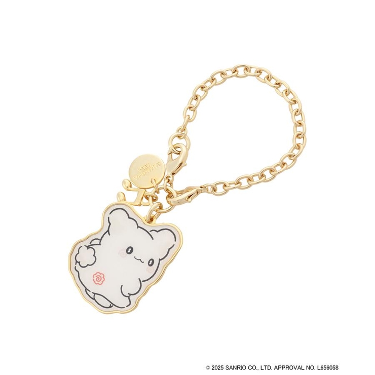 ゴールド | 「はなまるおばけ」音符バッグチャーム | SAMANTHAVEGA