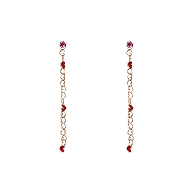 K10 PG | K10 PG ハートチェーンピアス\t	\t	\t	\t	\t	\t	\t	 | Samantha Tiara