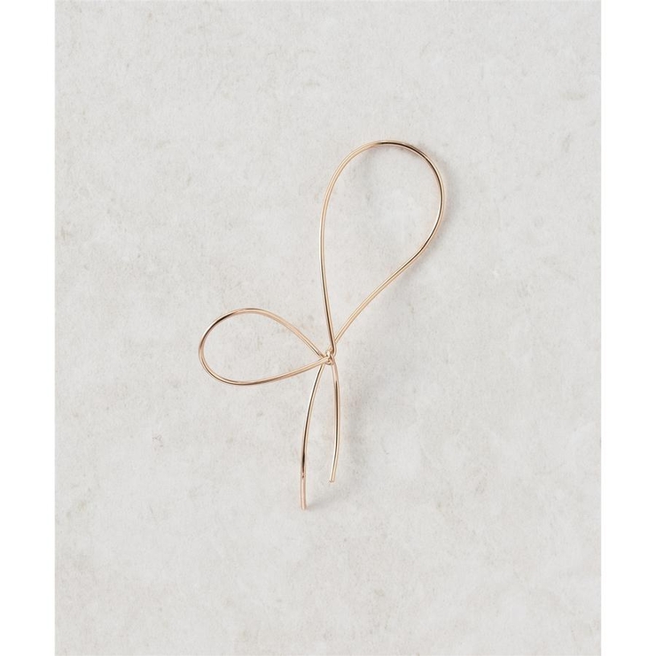 K14GF | K14GF リボンピアス（片耳用） | Samantha Tiara