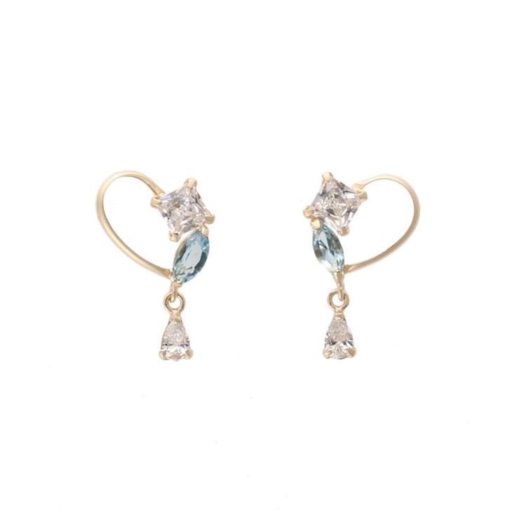 Samantha Tiara ドロップ型ピアス Samantha Tiara ドロップ型ピアス
