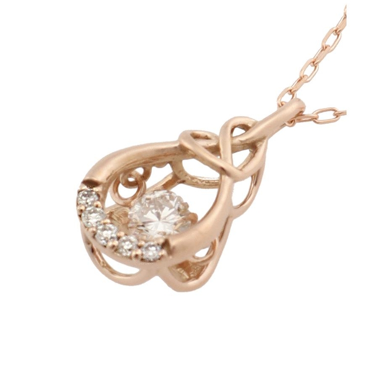 K18 PG  Love Knot スウィングルネックレス | Samantha Tiara | 詳細画像2 