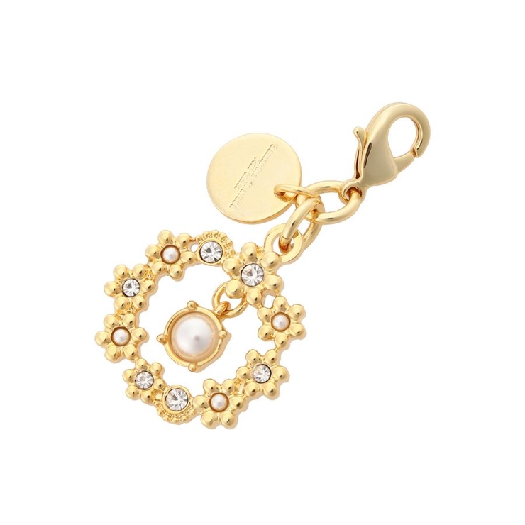 ホワイト | スイングパールファスナーチャーム | Samantha Thavasa Petit Choice