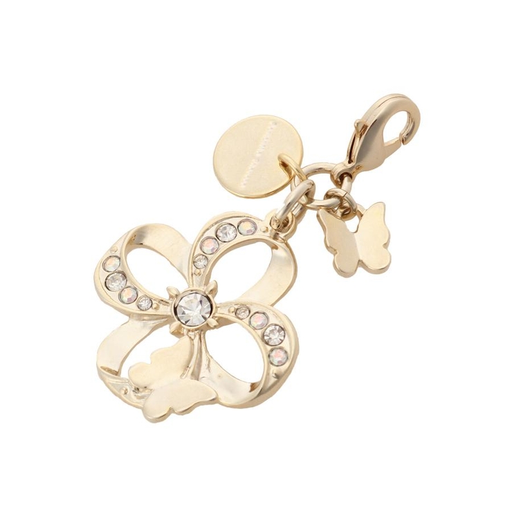 クリア | フラワーパピヨンモチーフ ファスナーチャーム | Samantha Thavasa