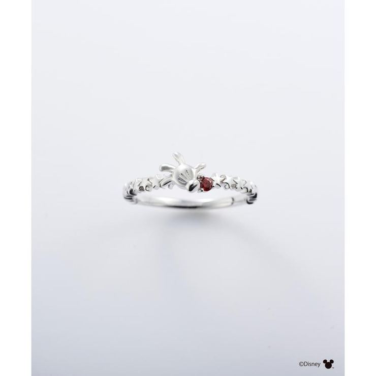 SILVER rhodiumメッキ | 「ミッキーマウス」コレクションリング(手) | Samantha Tiara