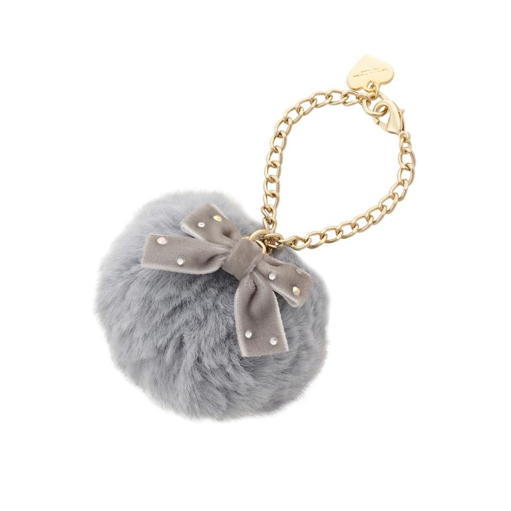 ライトブルー | リボンファーチャーム | Samantha Thavasa Petit Choice