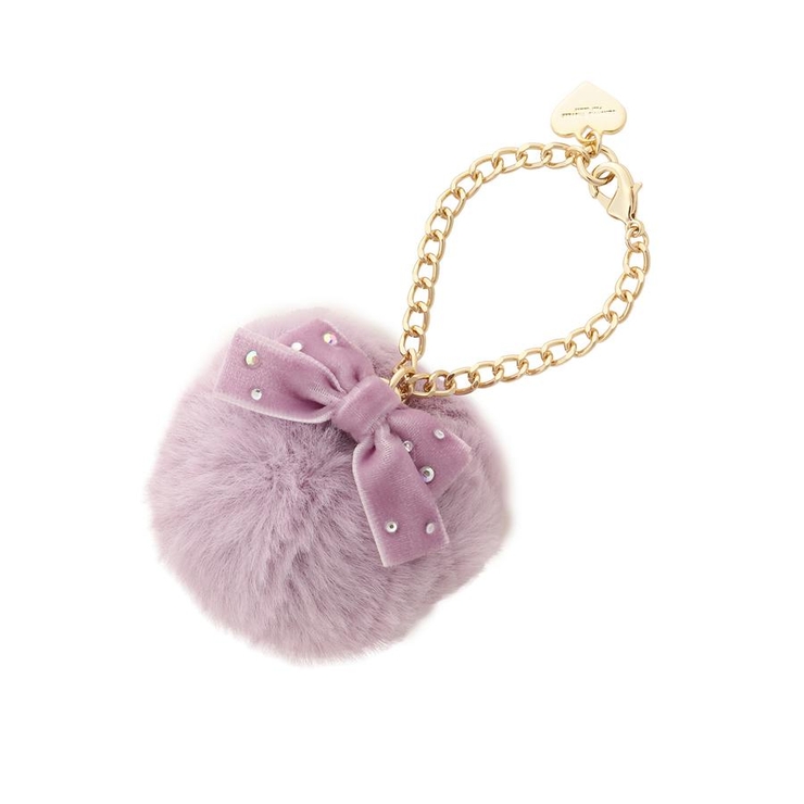 ラベンダー | リボンファーチャーム | Samantha Thavasa Petit Choice