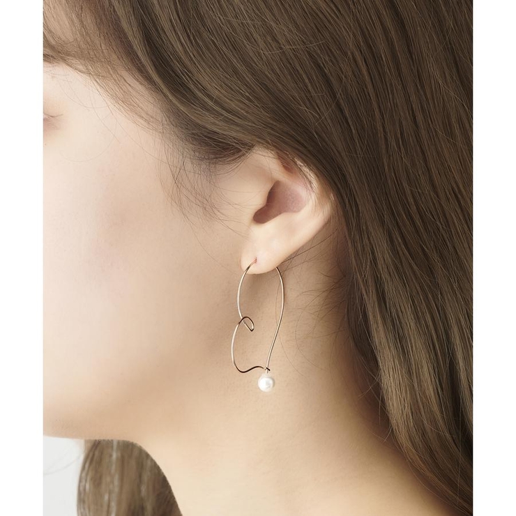 K14GF ハートシェイプピアス（片耳用） | Samantha Tiara | 詳細画像6 