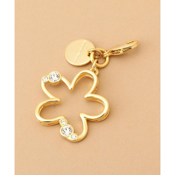 ゴールド | フラワービジューファスナーチャーム | Samantha Thavasa