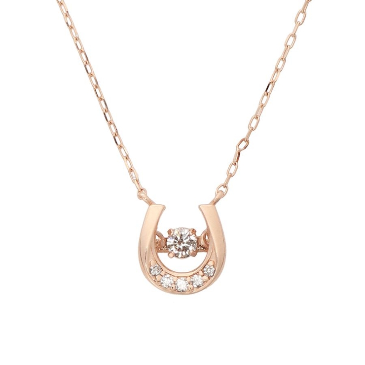 K10 PG | K10 PG 馬蹄スウィングルネックレス | Samantha Tiara