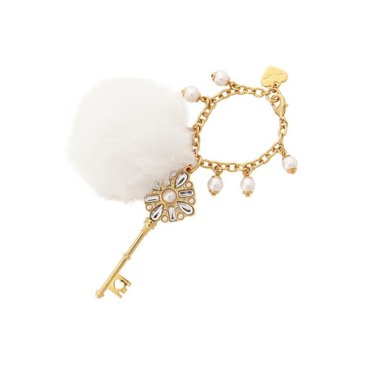 ホワイト | ホリデーキーファーチャーム | Samantha Thavasa Petit Choice