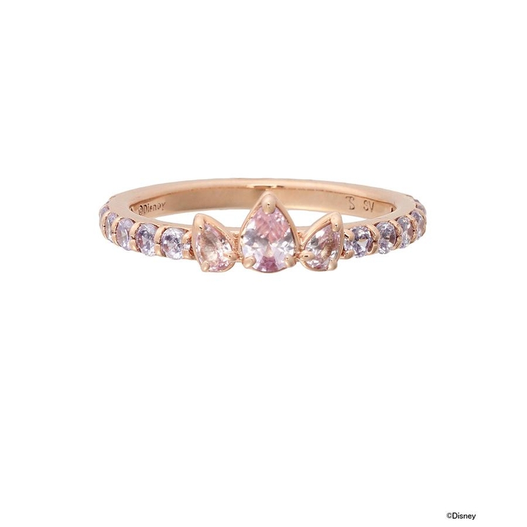 新品、未使用品　サマンサティアラ　エンゲージリング　ディズニーシリーズ ニューミーバイサマンサタバサ、「シンデレラ」「アリエル」「ベル