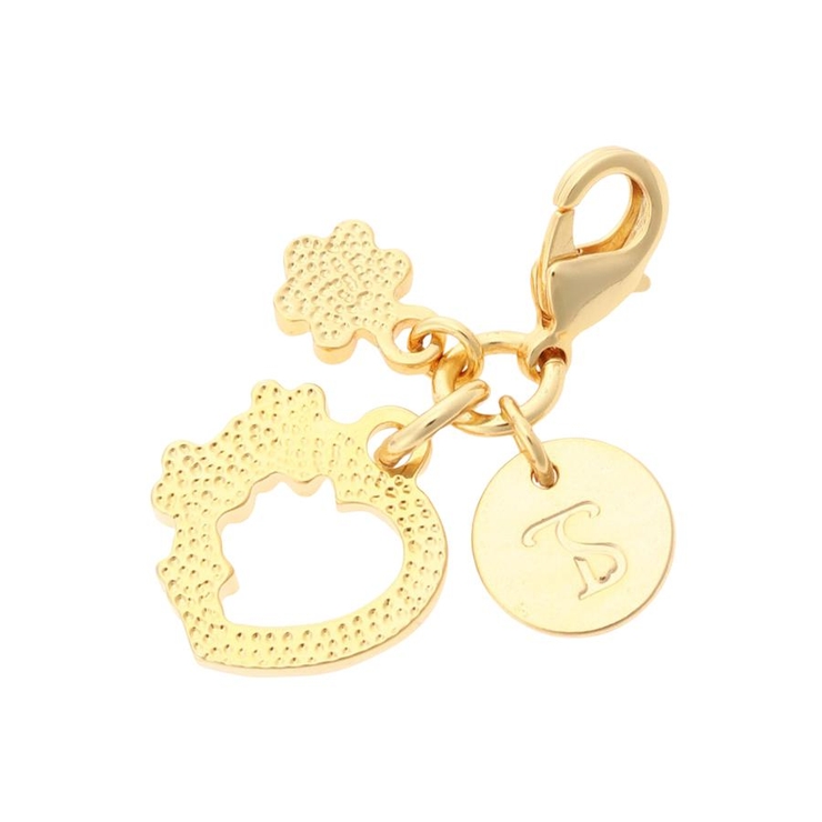 ハートフラワーファスナーチャーム | Samantha Thavasa Petit Choice | 詳細画像1 