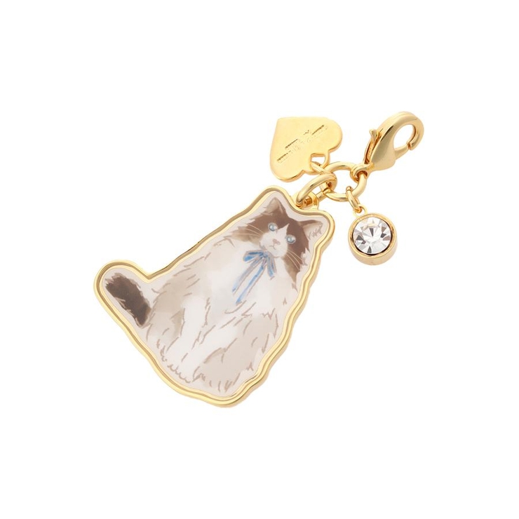 ゴールド | オリジナルキャットファスナーチャーム(ラグドール) | Samantha Thavasa Petit Choice