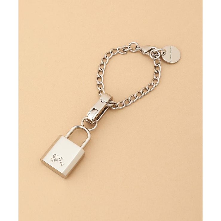 シルバー | パドロックロゴチャーム（シルバー） | Samantha Thavasa