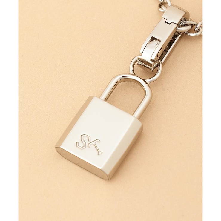 パドロックロゴチャーム（シルバー） | Samantha Thavasa | 詳細画像1 