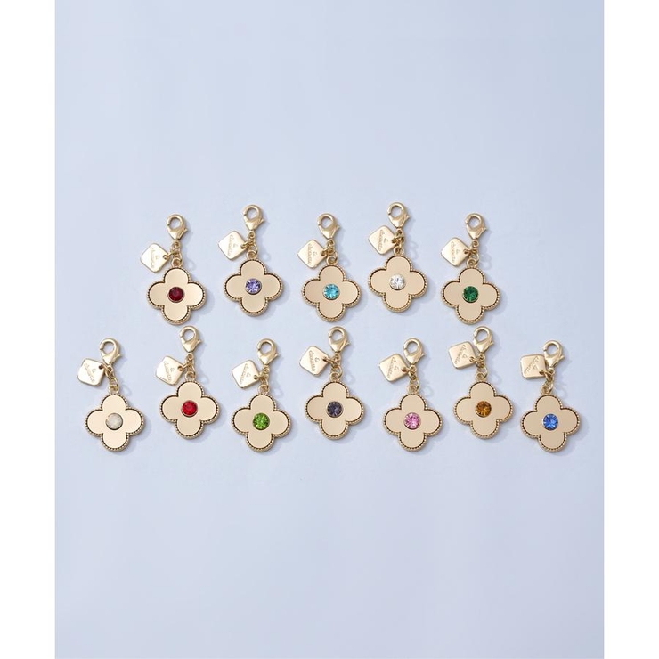 バースストーンカラー クローバーファスナートップ３月 | & chouette | 詳細画像3 