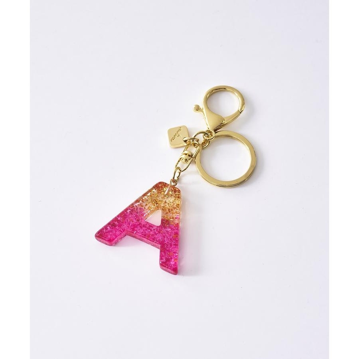 マルチカラー | カラフルアクリルイニシャルチャームA | & chouette