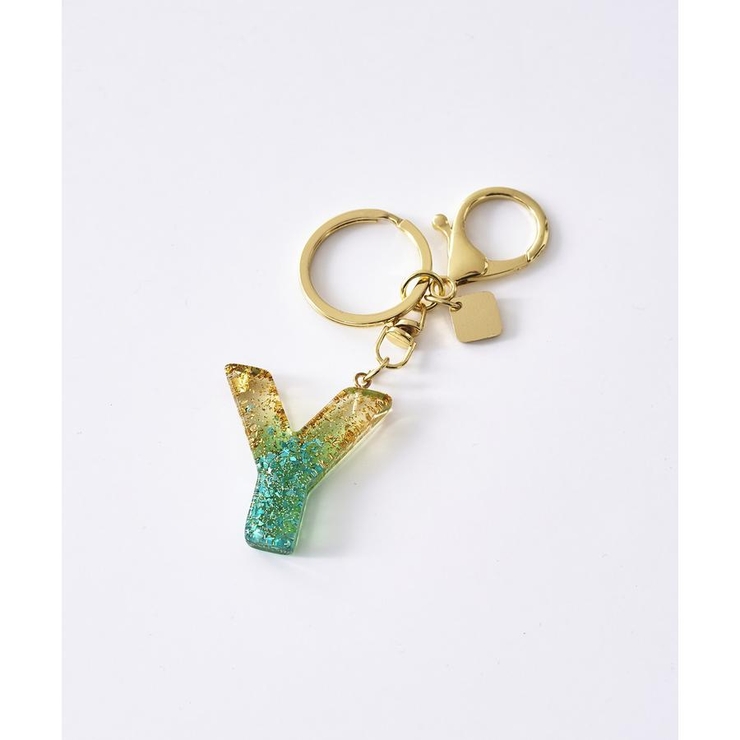 カラフルアクリルイニシャルチャームY | & chouette | 詳細画像1 