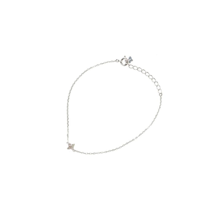 K10 WG | K10 WG ダイヤモンド フラワー ブレスレット | Samantha Tiara