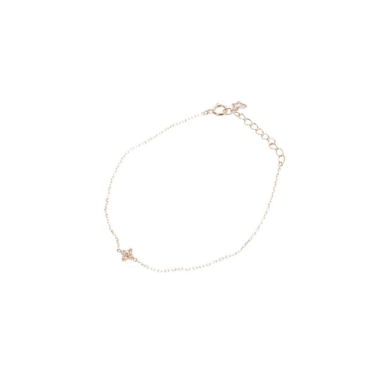 K10 PG | K10 PG ダイヤモンド フラワー ブレスレット | Samantha Tiara