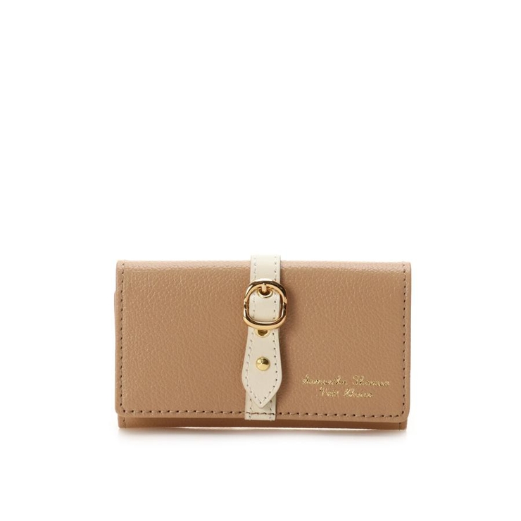 ベージュ | フロントベルト キーケース | Samantha Thavasa Petit Choice